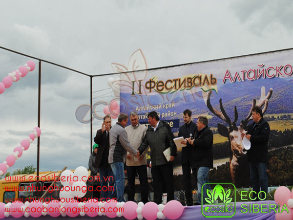 Công ty Eco Siberia tham gia Festival nông nghiệp tại Siberia – LB Nga năm 2017.